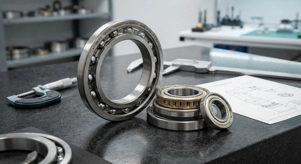 Advantages of Thin Section Bearings for Technologically Advanced Machines related industrial image