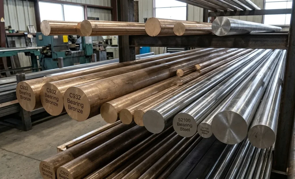 Solid Bar Stock for Bearing Components