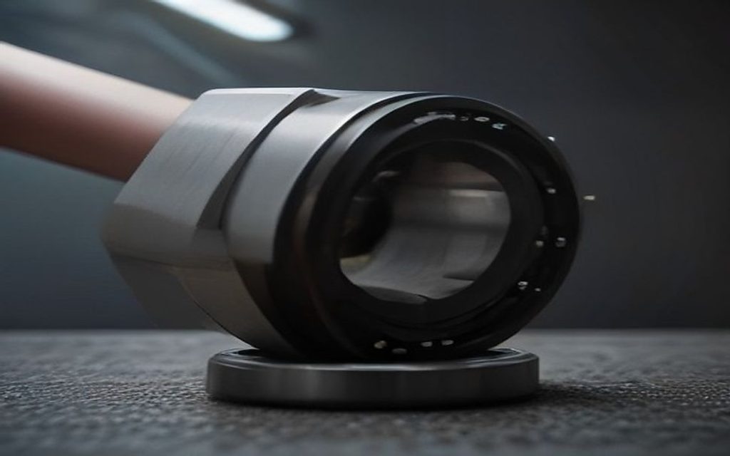 AI-generated industrial image for Miniature Bearings for Robotics: ZEN’s Stainless Steel