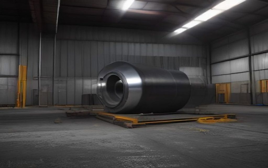 AI-generated industrial image for SKF 311 Deep Groove Ball Bearing for High Load Machinery